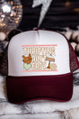 Thrifting Ain't Easy Otto Maroon with White Foam Front Trucker Hat - Wholesale Accessory Market