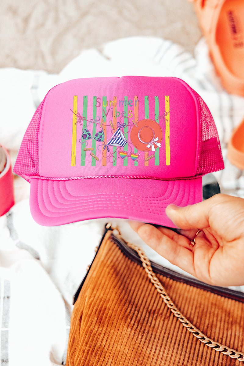Bikini Summer Vibes Otto Foam Front Trucker Hat - Wholesale Accessory Market