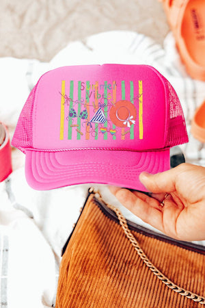 Bikini Summer Vibes Otto Foam Front Trucker Hat - Wholesale Accessory Market