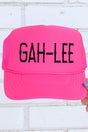 Gah - lee Otto Neon Pink Foam Front Trucker Hat - Wholesale Accessory Market