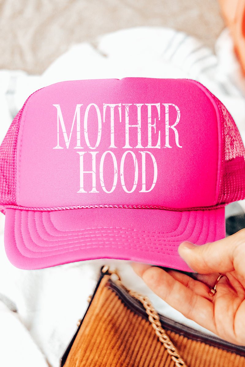 Mother Hood Otto Neon Pink Foam Front Trucker Hat - Wholesale Accessory Market