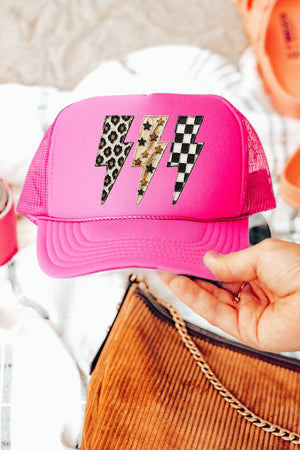 Painted Power Trio Otto Foam Front Trucker Hat - Wholesale Accessory Market