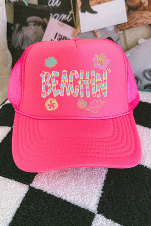 Paradise Painted Beachin' Otto Foam Front Trucker Hat - Wholesale Accessory Market