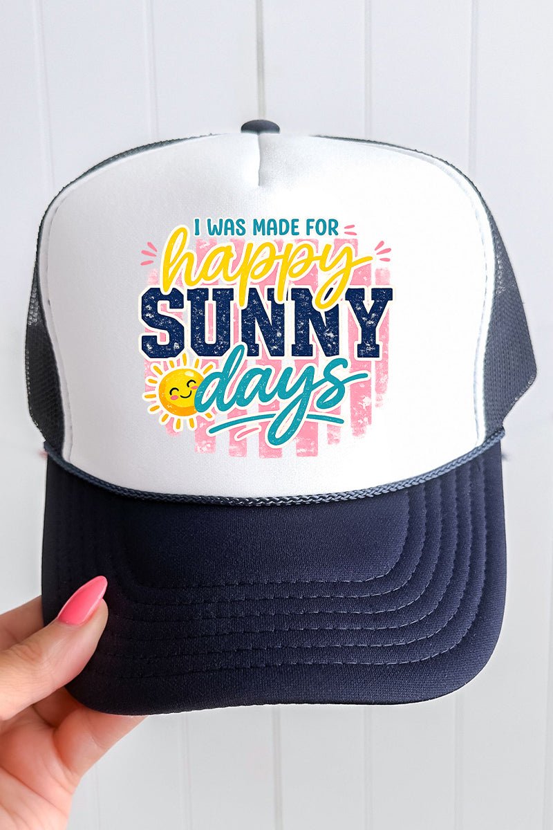 Made For Sunny Days Otto Foam Front Trucker Hat - Wholesale Accessory Market