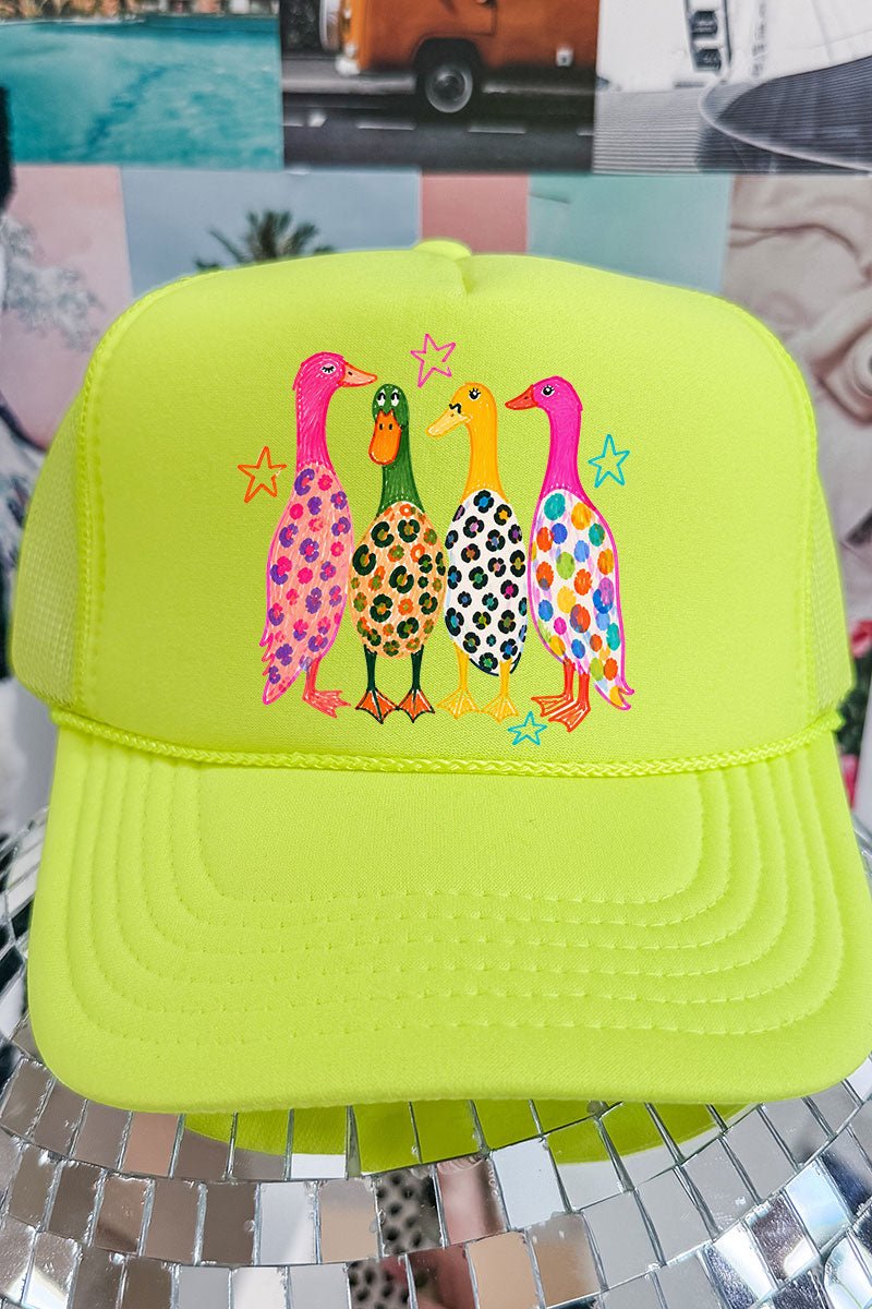 Neon Quack Pack Otto Foam Front Trucker Hat - Wholesale Accessory Market