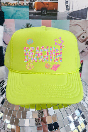 Paradise Painted Beachin' Otto Foam Front Trucker Hat - Wholesale Accessory Market