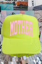 Pretty In Pink Mother Otto Neon Yellow Foam Front Trucker Hat - Wholesale Accessory Market