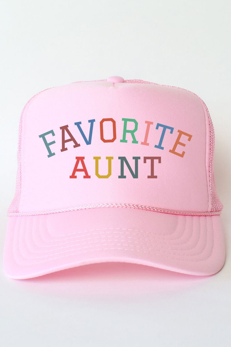 Always The Favorite Aunt Otto Foam Front Trucker Hat - Wholesale Accessory Market