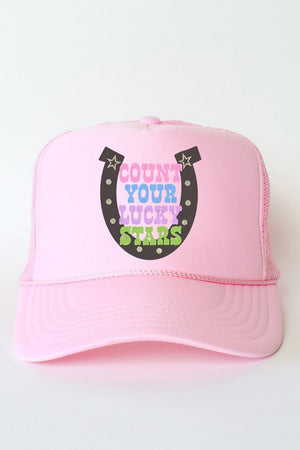 Count Your Lucky Stars Otto Foam Front Trucker Hat - Wholesale Accessory Market