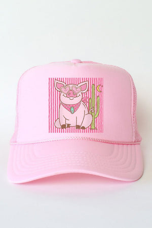 Desert Diva Piggy Otto Foam Front Trucker Hat - Wholesale Accessory Market