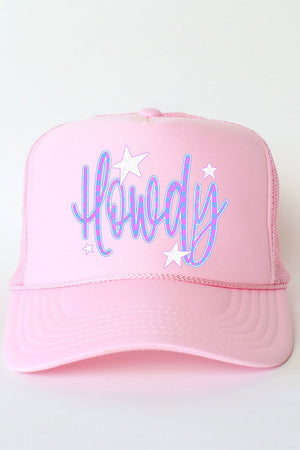 Electric Cowgirl Howdy Otto Foam Front Trucker Hat - Wholesale Accessory Market