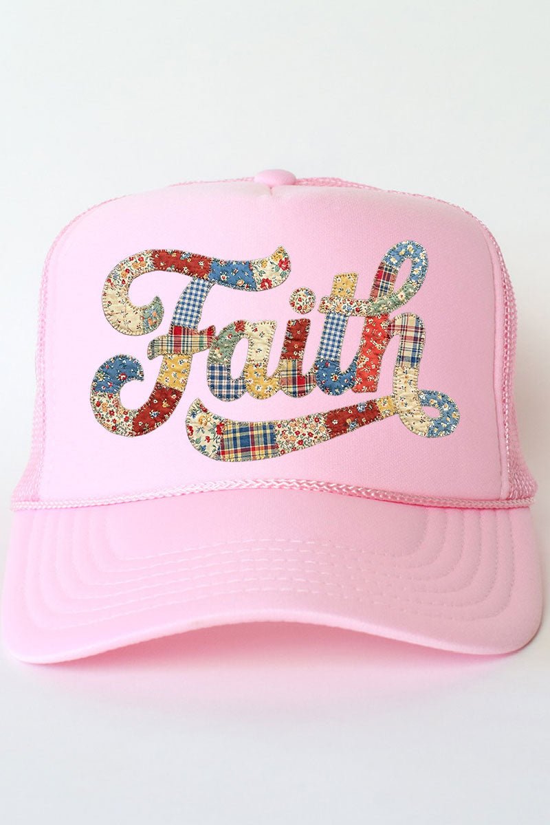 Faith Sewn Sweet Otto Foam Front Trucker Hat - Wholesale Accessory Market