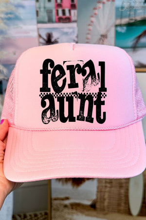 Feral Aunt Otto Foam Front Trucker Hat - Wholesale Accessory Market