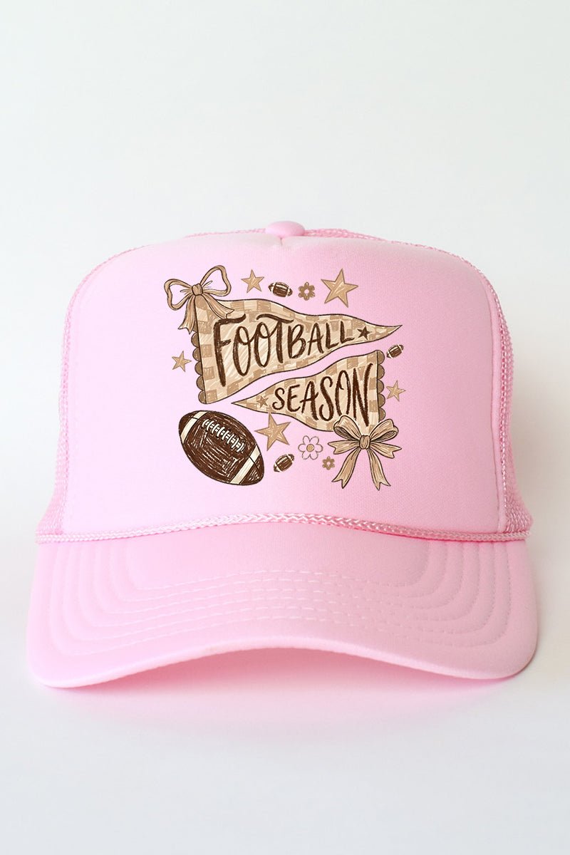 Football Season Doodle Otto Foam Front Trucker Hat - Wholesale Accessory Market