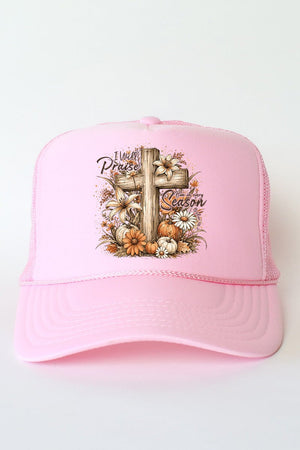 Harvest Praise Cross Otto Foam Front Trucker Hat - Wholesale Accessory Market