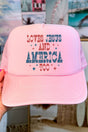 Retro Loves Jesus & America Too Otto Foam Front Trucker Hat - Wholesale Accessory Market