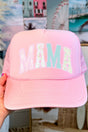 Timeless Mama Otto Pink Foam Front Trucker Hat - Wholesale Accessory Market