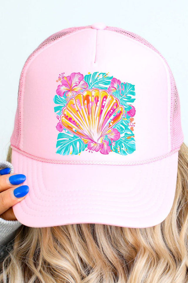 Feelin' Breezy Otto Soft Pink Foam Front Trucker Hat - Wholesale Accessory Market