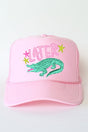 Pink Later Gator Otto Soft Pink Foam Front Trucker Hat - Wholesale Accessory Market