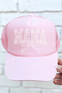 White Lace Mama Otto Soft Pink Foam Front Trucker Hat - Wholesale Accessory Market
