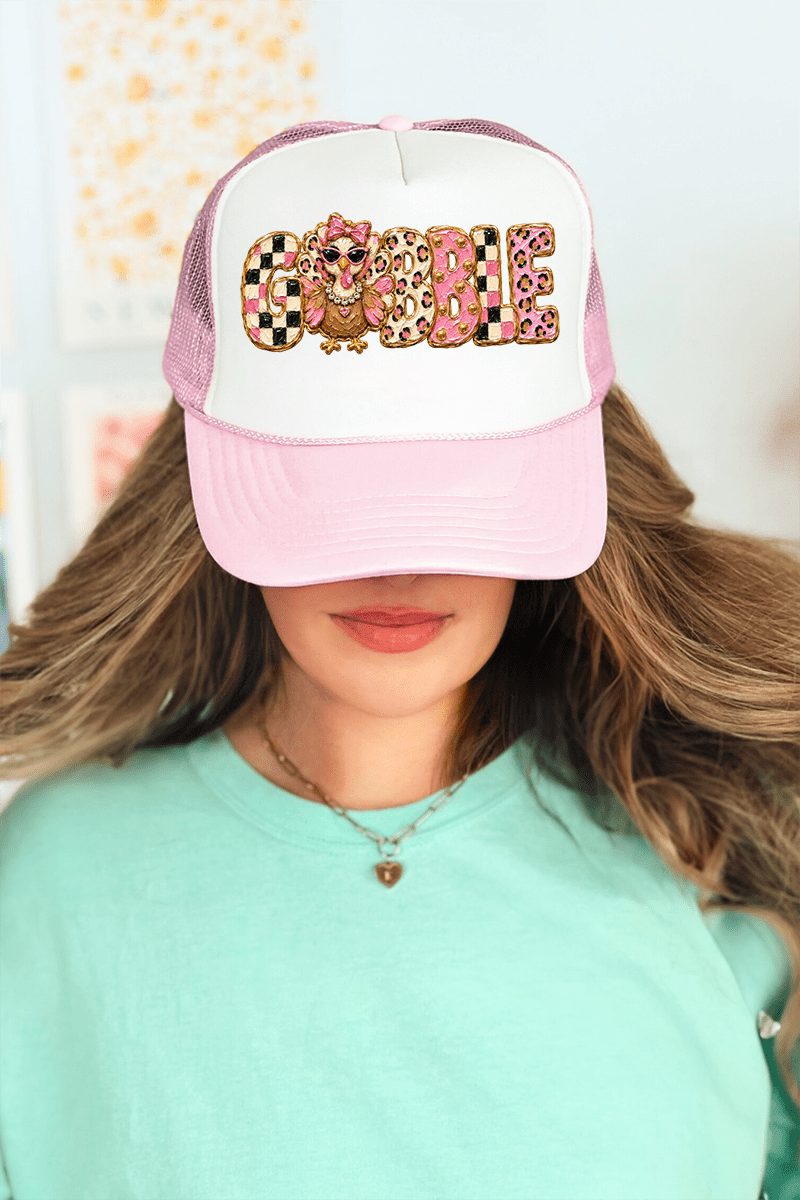 Gobble & Glam Otto Foam Front Trucker Hat - Wholesale Accessory Market