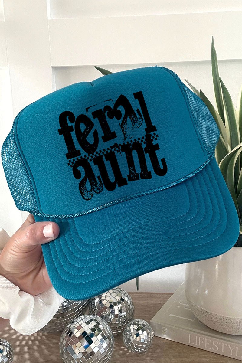 Feral Aunt Otto Foam Front Trucker Hat - Wholesale Accessory Market