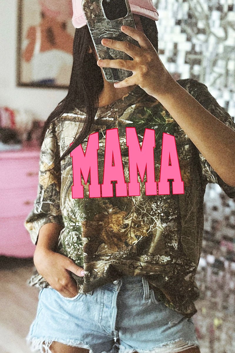 Pink Arched Mama Realtree® Camo T-Shirt - Wholesale Accessory Market