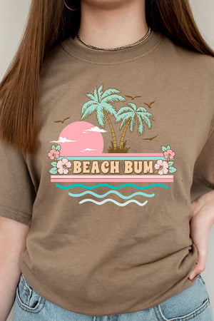Beach Bum Short Sleeve Relaxed Fit T-Shirt - Wholesale Accessory Market