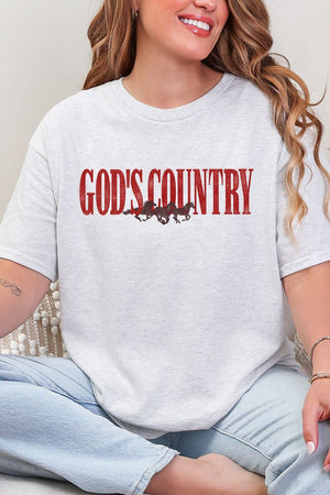 God's Country Short Sleeve Relaxed Fit T-Shirt - Wholesale Accessory Market