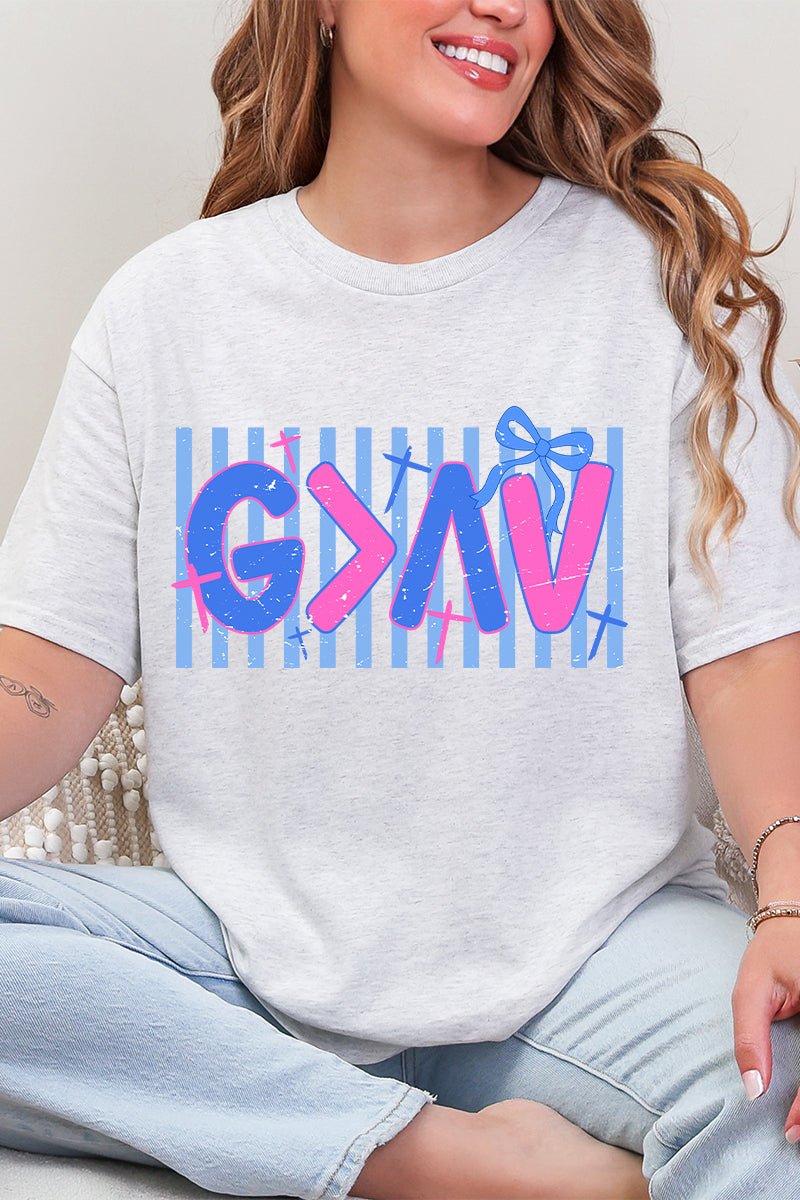 Highs & Lows Faith Equation Short Sleeve Relaxed Fit T-Shirt - Wholesale Accessory Market