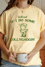 Lollygaggin' Short Sleeve Relaxed Fit T-Shirt - Wholesale Accessory Market