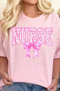 Pink Chinoiserie Nurse Short Sleeve Relaxed Fit T-Shirt - Wholesale Accessory Market