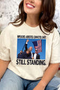 Still Standing Short Sleeve Relaxed Fit T - Shirt - Wholesale Accessory Market