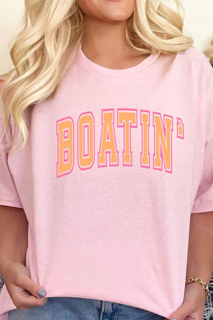 Boatin' Short Sleeve Relaxed Fit T-Shirt - Wholesale Accessory Market