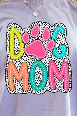 Dalmatian Dots Dog Mom Short Sleeve Relaxed Fit T-Shirt - Wholesale Accessory Market
