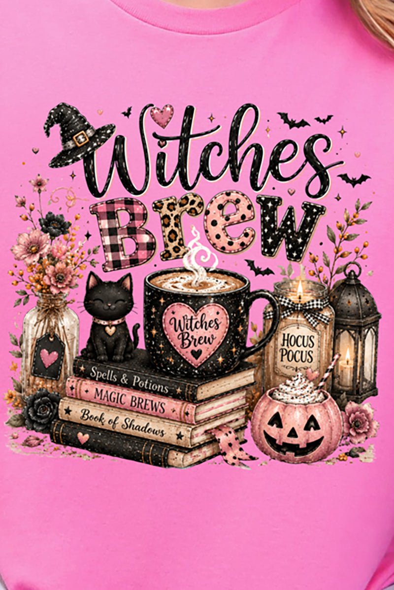 Witches Brew Spells & Potions Short Sleeve Relaxed Fit T-Shirt - Wholesale Accessory Market