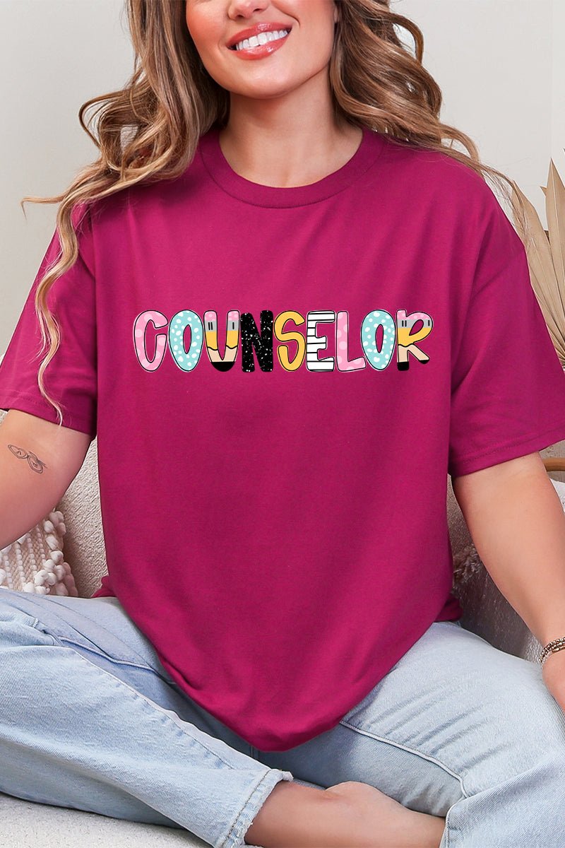 Dots & Doodles School Staff Series Short Sleeve Relaxed Fit T-Shirt - Wholesale Accessory Market