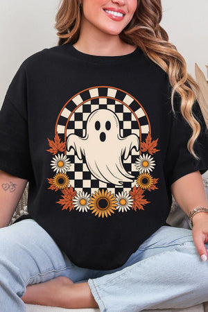 Checkered Haunt Short Sleeve Relaxed Fit T-Shirt - Wholesale Accessory Market