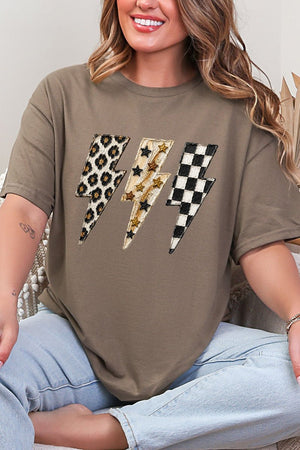 Painted Power Trio Short Sleeve Relaxed Fit T-Shirt - Wholesale Accessory Market