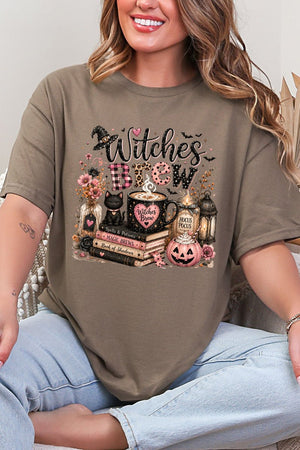 Witches Brew Spells & Potions Short Sleeve Relaxed Fit T-Shirt - Wholesale Accessory Market
