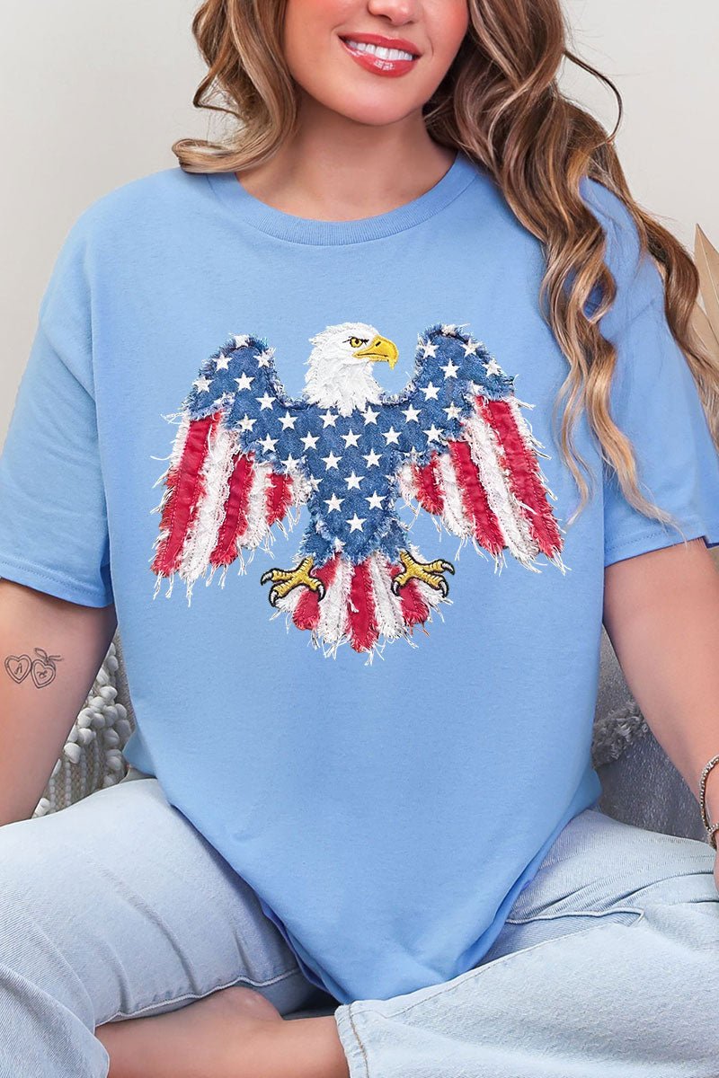 Freedom Takes Flight Short Sleeve Relaxed Fit T-Shirt - Wholesale Accessory Market