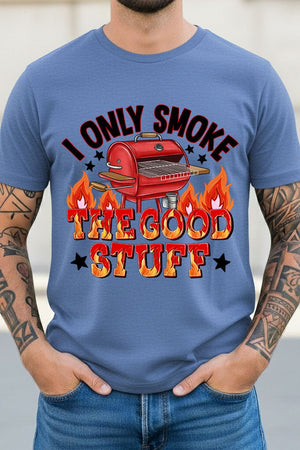 Smoke The Good Stuff Short Sleeve Relaxed Fit T-Shirt - Wholesale Accessory Market