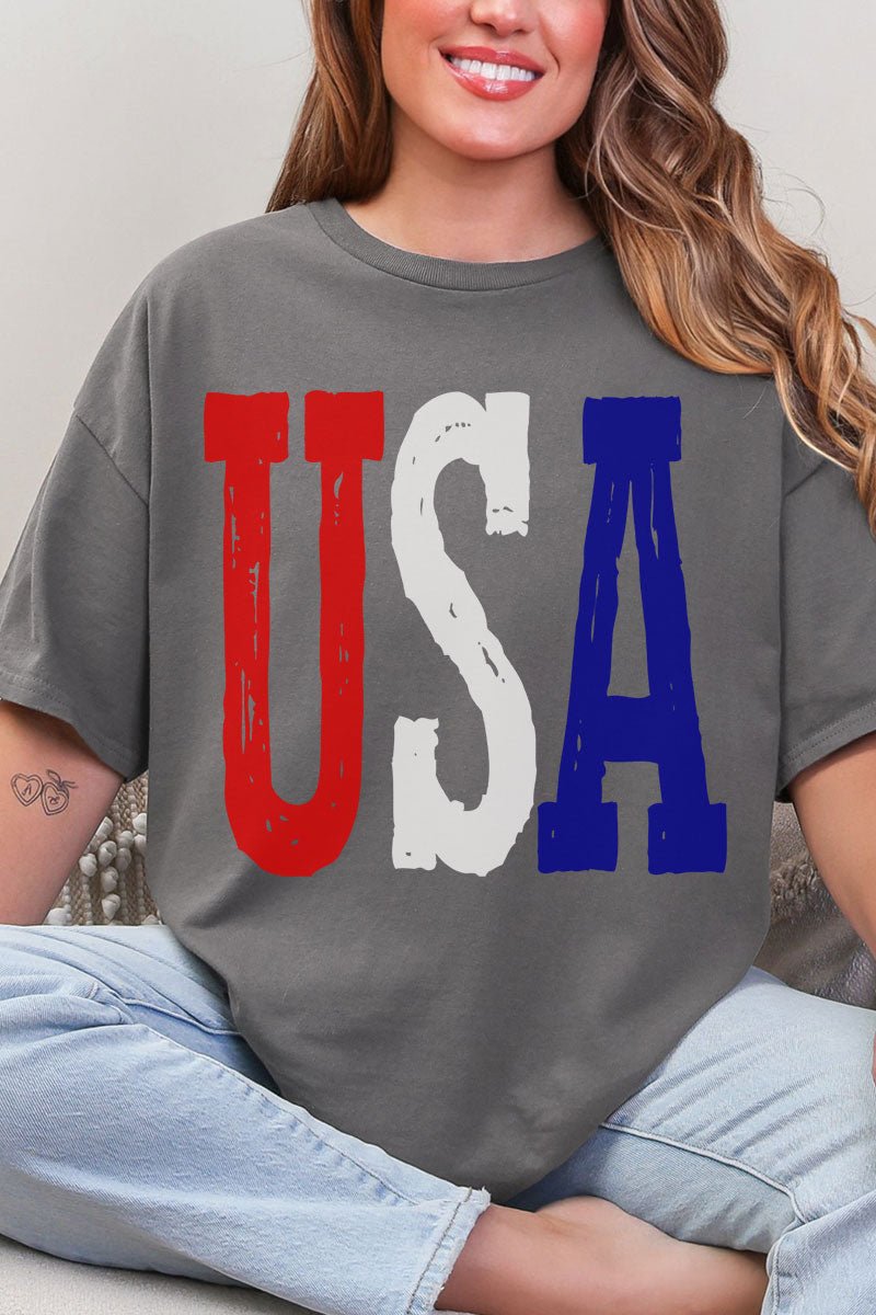 Born Free USA Short Sleeve Relaxed Fit T-Shirt - Wholesale Accessory Market