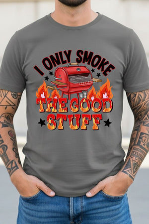 Smoke The Good Stuff Short Sleeve Relaxed Fit T-Shirt - Wholesale Accessory Market