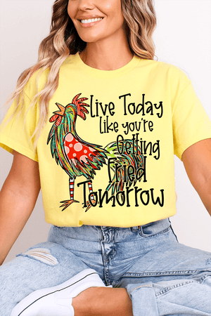 Getting Fried Tomorrow Short Sleeve Relaxed Fit T-Shirt - Wholesale Accessory Market