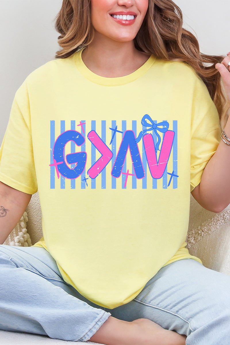 Highs & Lows Faith Equation Short Sleeve Relaxed Fit T-Shirt - Wholesale Accessory Market