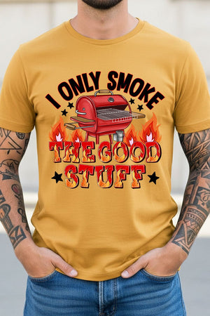 Smoke The Good Stuff Short Sleeve Relaxed Fit T-Shirt - Wholesale Accessory Market