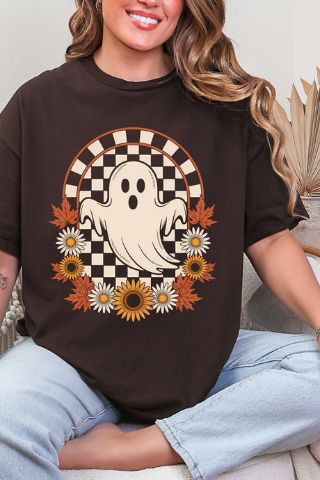 Checkered Haunt Short Sleeve Relaxed Fit T-Shirt - Wholesale Accessory Market