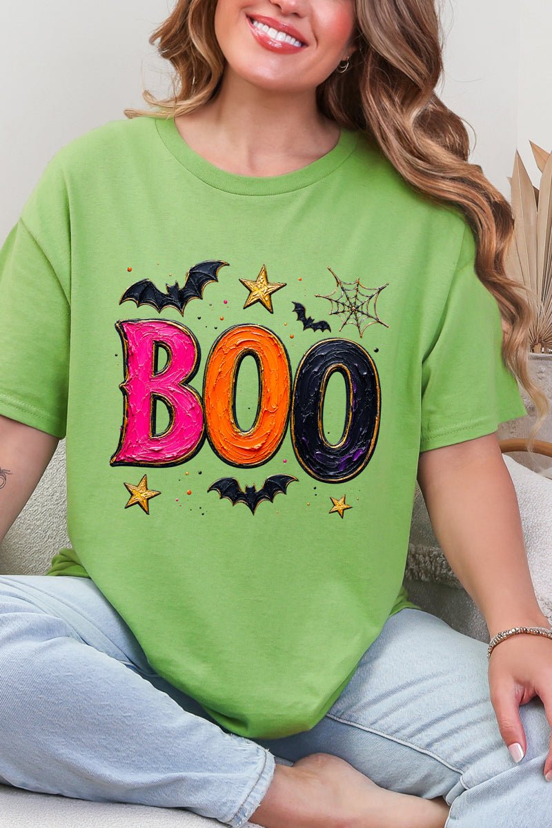 Bold Boo Short Sleeve Relaxed Fit T-Shirt - Wholesale Accessory Market
