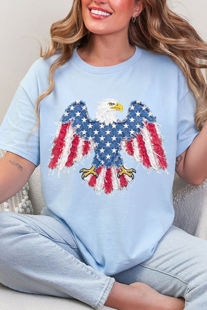 Freedom Takes Flight Short Sleeve Relaxed Fit T-Shirt - Wholesale Accessory Market